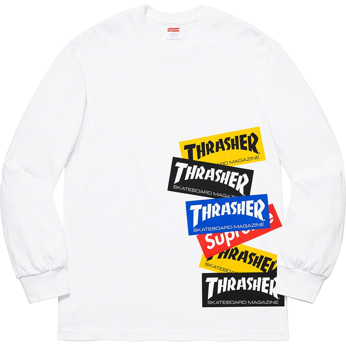 Supreme®/Thrasher® Multi Logo L/S Tee view 7